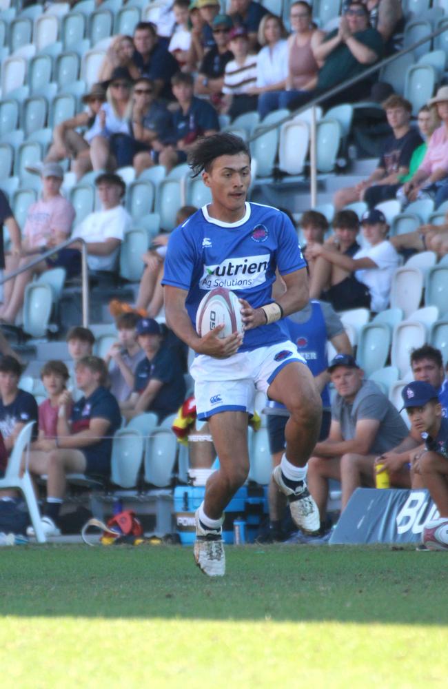 Emerging Reds Cup day one action between Queensland Country and Brisbane White in the Under 16s.