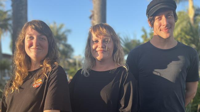 Hannah Cackett and Blake Stam, Amanda Slade's colleagues, also assisted South Sea islander workers desperately seeking help.
