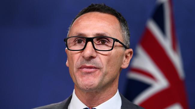 Greens Leader Senator Richard Di Natale.