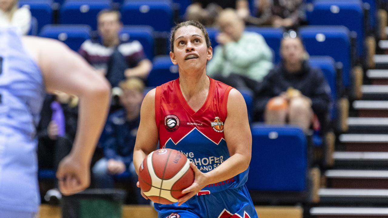 Toowoomba Mountaineers player Tracey Twidale. Picture: Kevin Farmer.