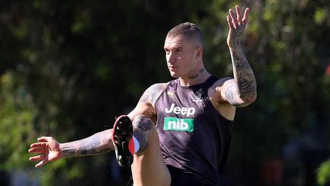 Tiger star Dustin Martin was dominant in Round 9. Picture: Michael Klein