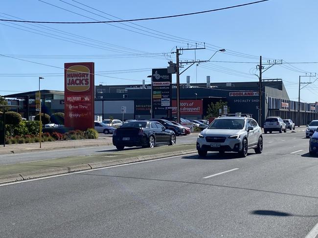 Holdfast Bay councillors are gathering a petition to get traffic lights at the corner of Brighton Rd and Edwards St, South Brighton. Picture: Rachel Moore