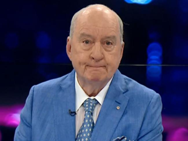 Alan Jones got emotional when talking about the drought crisis.