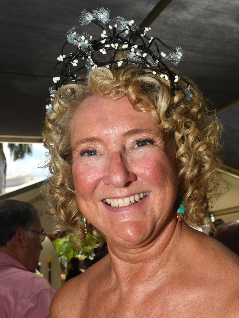 Julia Page enjoys the 2019 Darwin Cup. Picture: KATRINA BRIDGEFORD