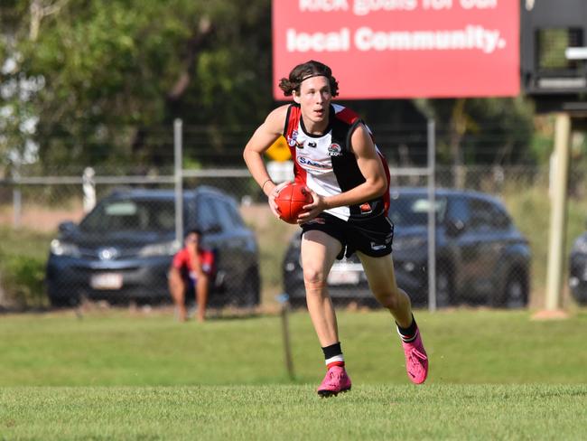 Jaedan Watts was among the goalscorers for Southern Districts. Picture: Tymunna Clements