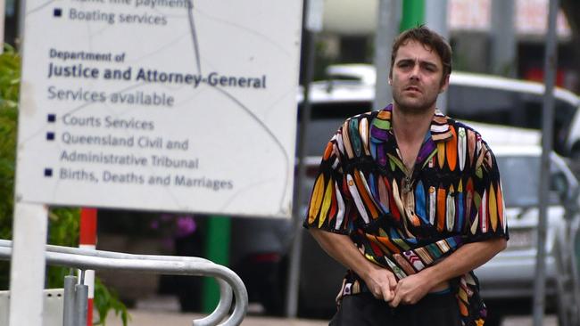 Dylan Gordon Jackson pleaded guilty in the Ingham Magistrates Court on Thursday to unlawfully entering a private property in the coastal town of Lucinda on March 8. Picture: Cameron Bates