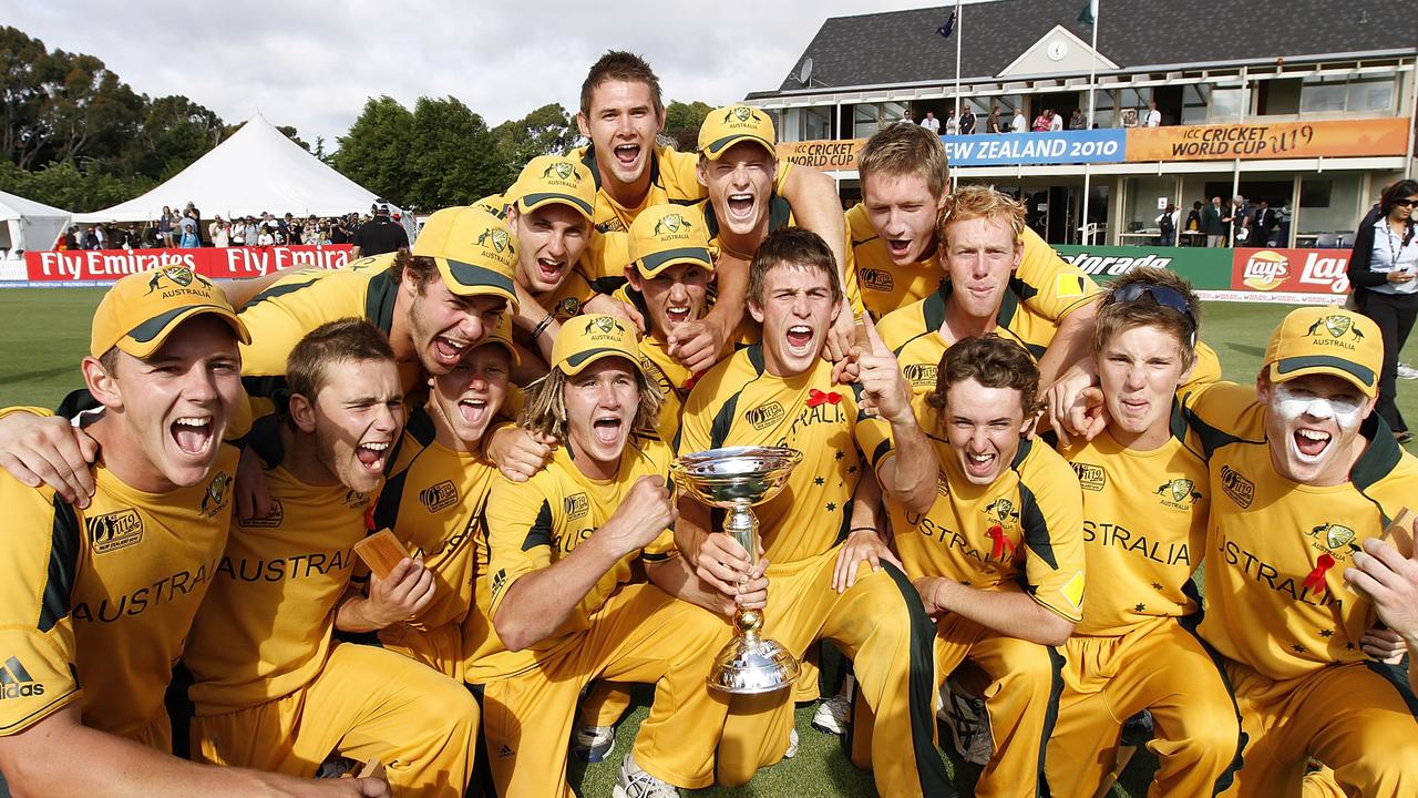 Any familiar faces? Australia’s 2019 Under 19 World Cup winners.