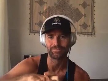 Pete Evans hosting one his live social media chats with ‘fringe’ medical “experts” as he moves from TV personality to full time conspiracist.