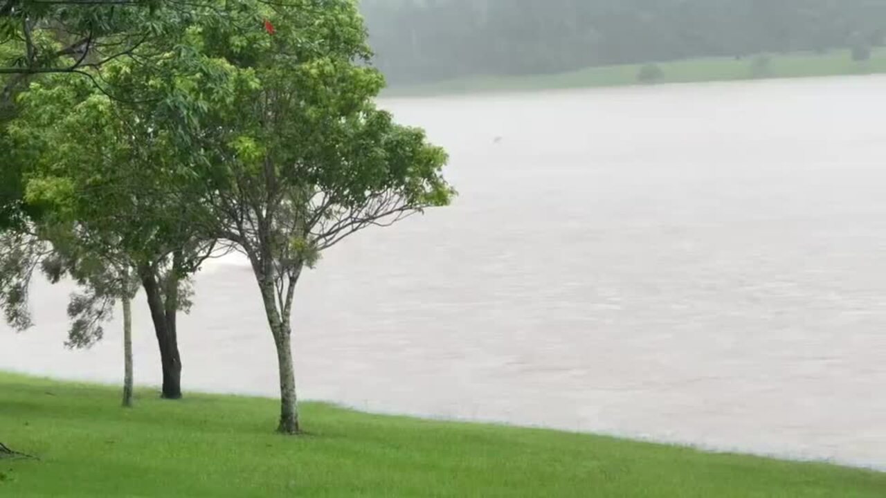 Gold Coast park becomes jet ski haven during Cyclone Alfred