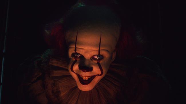 Bill Skarsgard in a scene from the movie It Chapter Two. Supplied by Warner Bros.