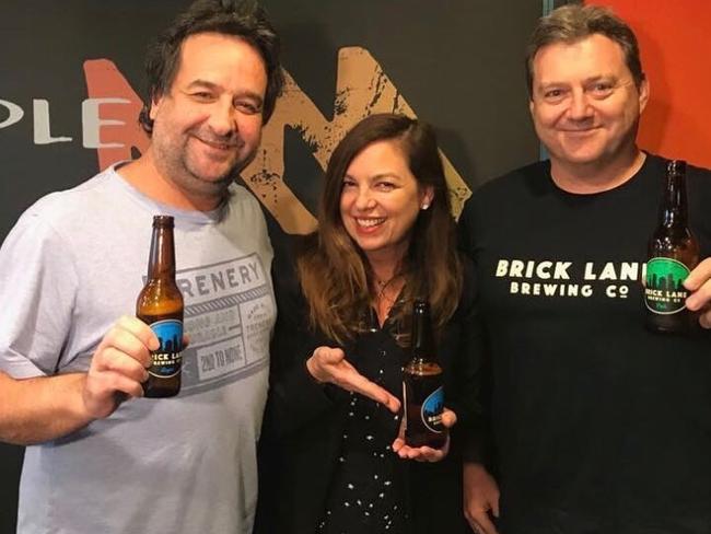 Mick Molloy is the new part owner of Brick Lane Brewing. Picture: Instagram