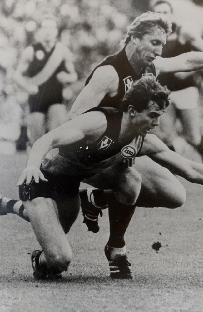 Walsh as a player for Richmond.