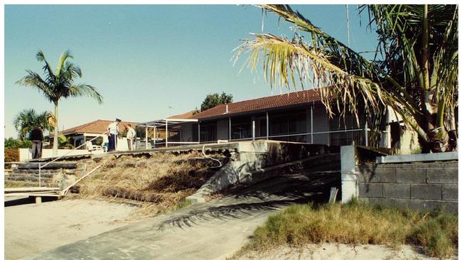 The Gold Coast canal home of Hugo Benscher.