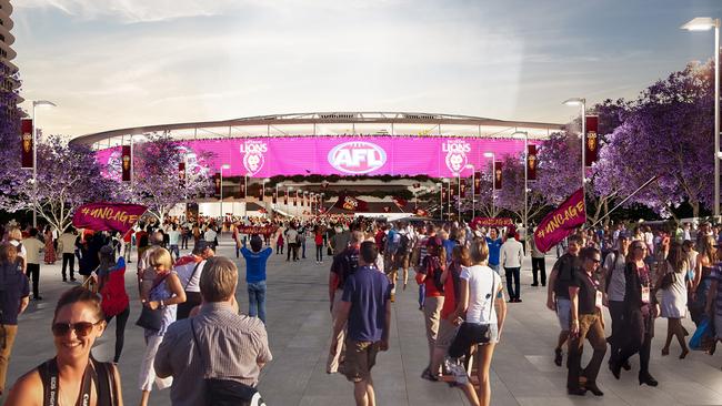 Mayor Tom Tate has blasted the Gabba redevelopment plans.