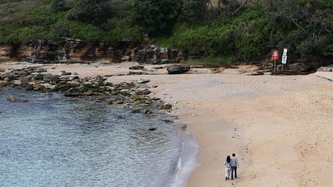 People attending the beach nearby to Long Bay prison Photo: NewsWire/ Gaye Gerard