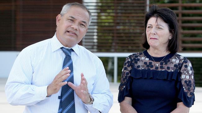 Mayor Tom Tate and his wife Ruth Tate. Picture: Mike Batterham