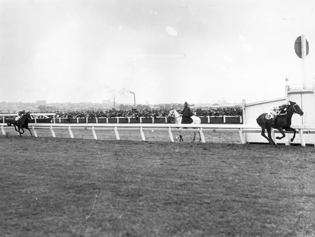 Colonus led the 1942 Melbourne Cup from pillar to post. Picture: Supplied