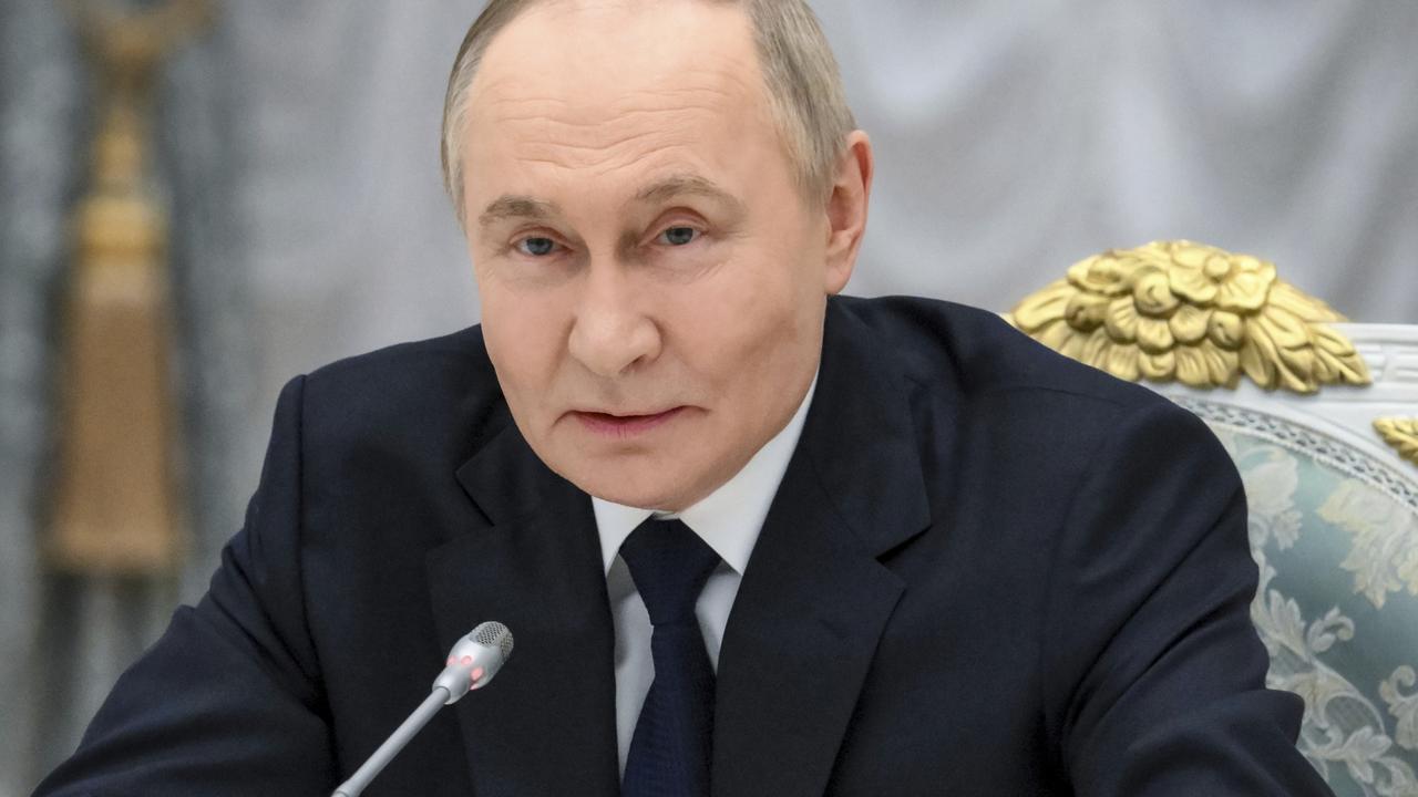 Russian President Vladimir Putin. Picture: Grigory Sysoyev/Sputnik via AP