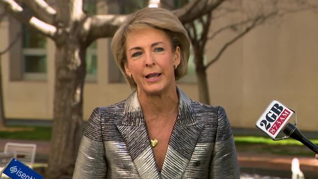 Michaelia Cash pleased that umemployment rate has decreased