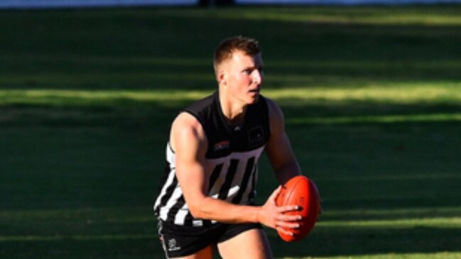 Jack Grieger has again been a force in the backline. Picture: Waikerie Football Club