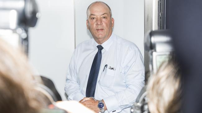 Daryl Maguire outside ICAC on Friday. Picture: Dylan Robinson