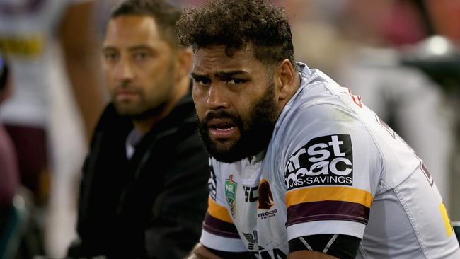 Sam Thaiday didn’t hold back with his feelings. (Photo by Ashley Feder/Getty Images)