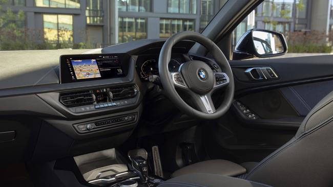 The 1 Series has a luxurious cabin.