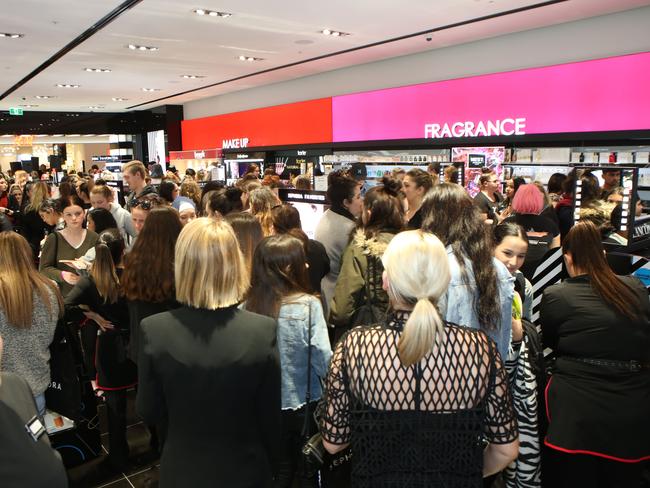 Makeup fans are expected to flock to the western Sydney grand opening in Parramatta.