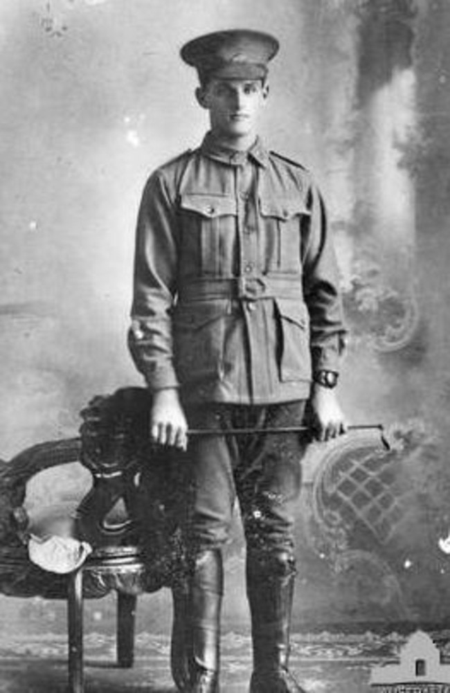 Private William James Archbold. Picture: Virtual War Memorial Australia