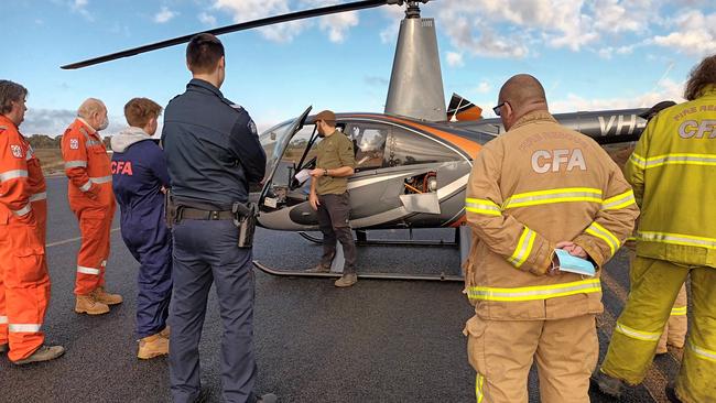 Emergency services recently came together to simulate an aircraft crash response at the increasingly busy Stawell air base