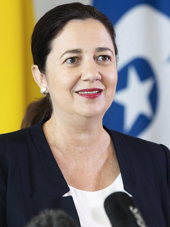 Queensland Premier Annastacia Palaszczuk. Picture: Attila Csaszar