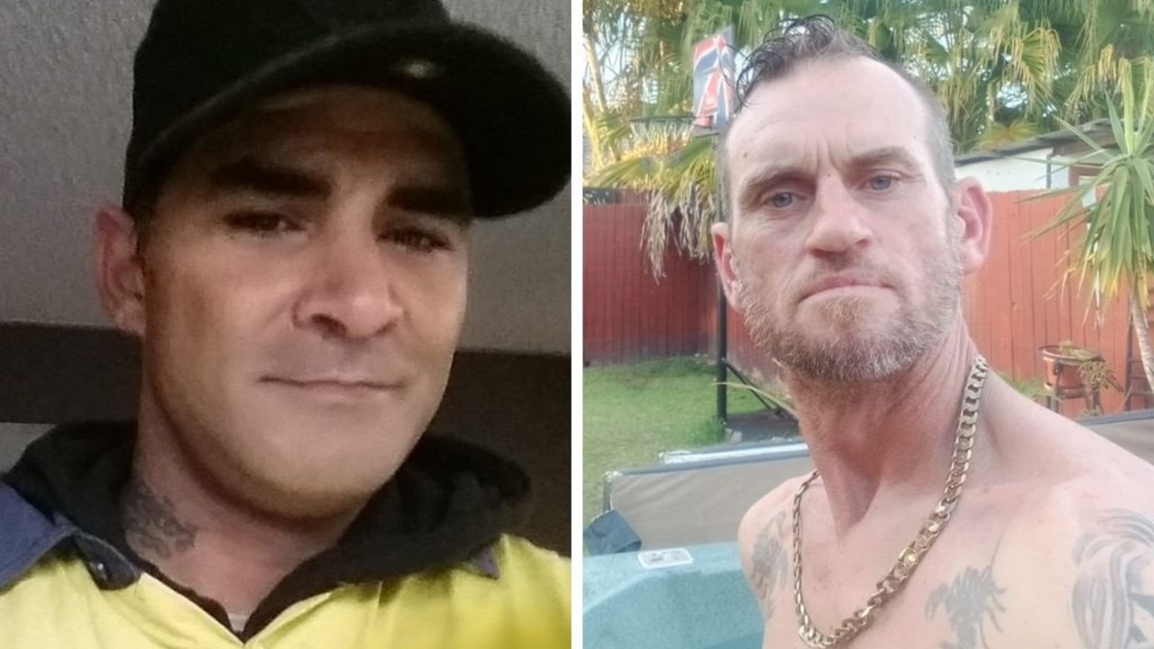 Peter Mark Gibbs, 35, (left) and Morgan Western Troy Mundey, 44.