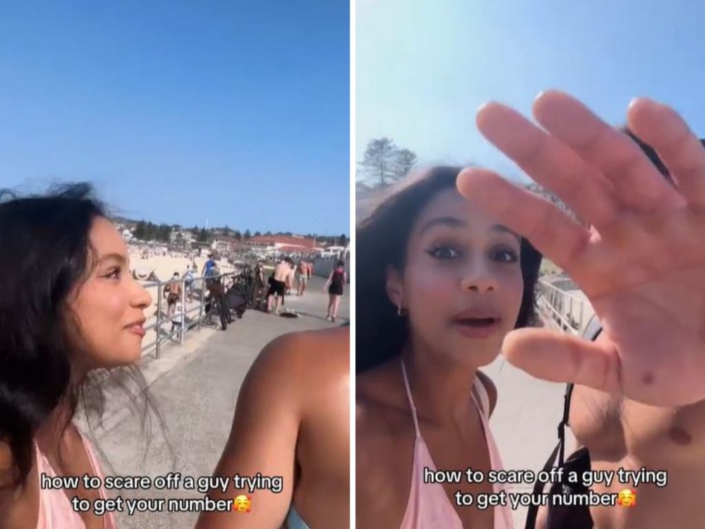 The video has resonated with many, highlighting the uncomfortable reality women often face. Picture: TikTok