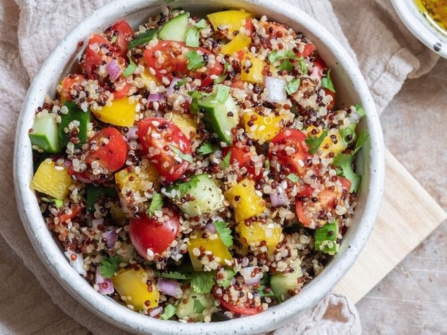 Quinoa is naturally gluten-free.