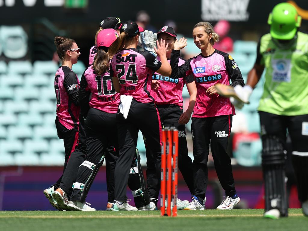 NSW and Victoria both contribute two teams each to the WBBL, and both states have pushed for similar representation in the new domestic women’s T20 league. Picture: Getty Images