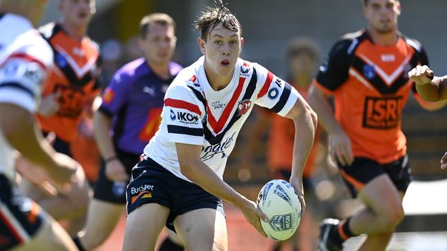 Owen Flaherty is a rookie Rooster on the rise. Picture: NRL Photos/Gregg Porteous