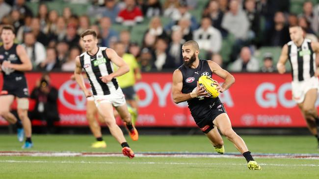 New recruit Adam Saad should be on notice. Picture: Michael Willson/AFL Photos