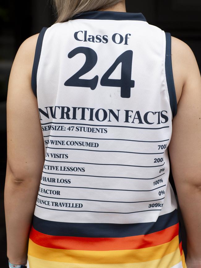 They even customised the nutrition facts on the back! Picture: Brett Hartwig