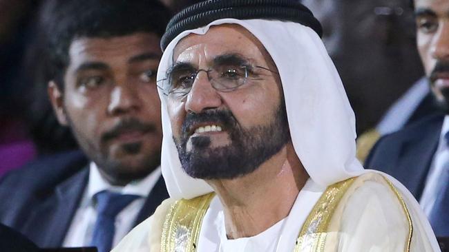 Dubai ruler Sheik Mohammed bin Rashid al-Maktoum.