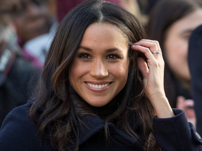 NOTTINGHAM, ENGLAND - DECEMBER 01:  Meghan Markle arrives at the Terrance Higgins Trust World AIDS Day charity fair at Nottingham Contemporary on December 1, 2017 in Nottingham, England. Prince Harry and Meghan Markle announced their engagement on Monday 27th November 2017 and will marry at St George's Chapel, Windsor Castle in May 2018.  (Photo by Christopher Furlong/Getty Images)