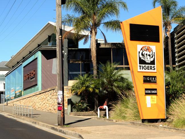 The Balmain Leagues Club at Rozelle soon after it closed.
