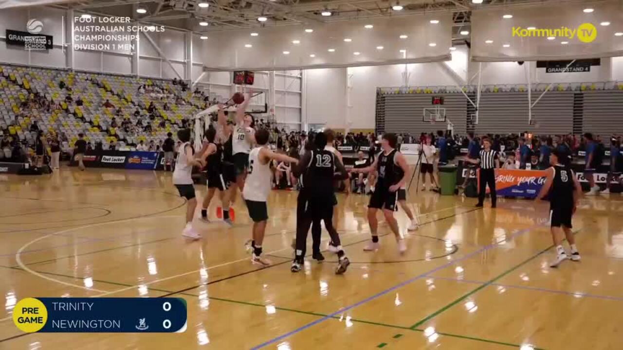 Replay: Trinity Grammar v Newington College (U20 Men Div 1)  - 2024 Basketball Australia Schools Championships Day 1