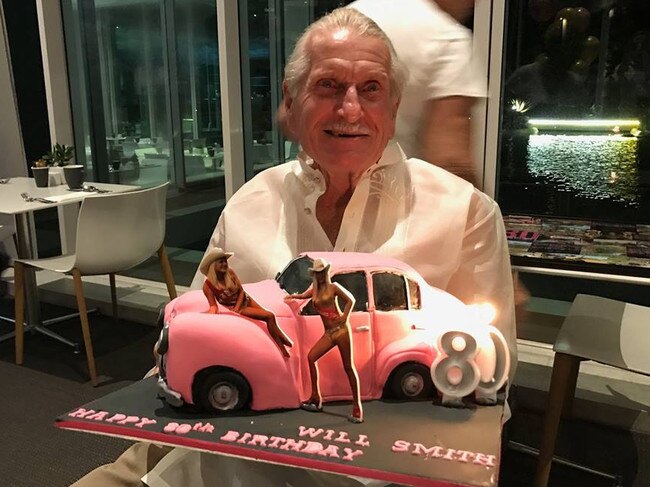 "Will the Wrecker" when he turned 80. Photo: Supplied