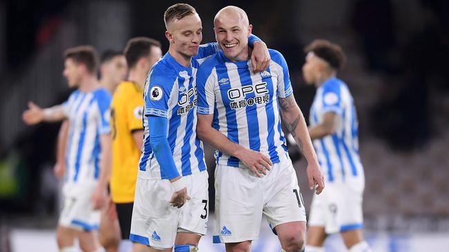 Mooy is central to Huddersfield’s Premier League chances. (Laurence Griffiths/Getty Images)