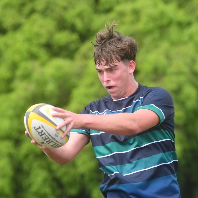 QLD Rugby Union State Championships (17-18 years boys) at the Townsville Sports Precinct. Friday May 23. South Coast against Metro North. Picture: Evan Morgan