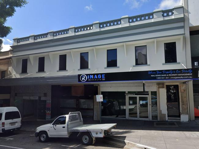 Shops within the O'Sullivan's building are now vacant, as pictured in December 2021. Picture Google Maps