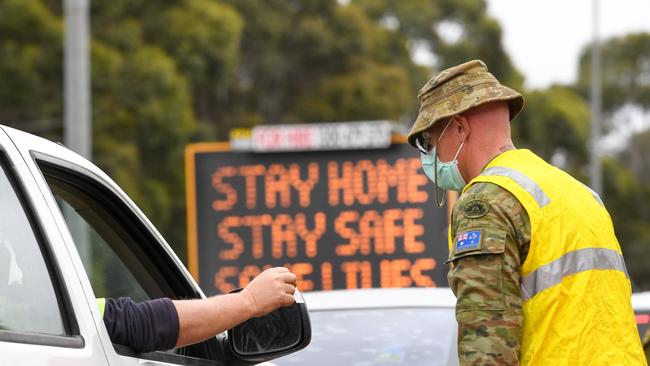 The ‘ring of steel’ between metropolitan Melbourne and regional Victoria could be scrapped. Picture: NCA NewsWire / Penny Stephens