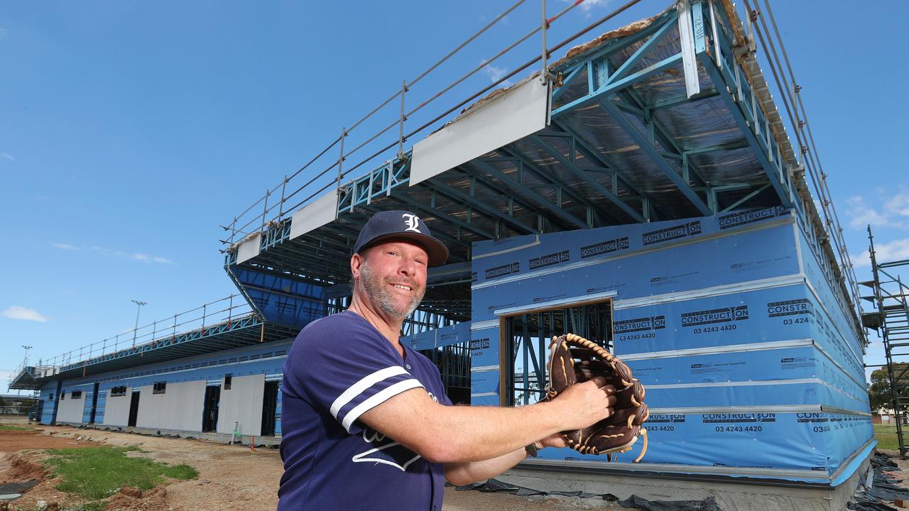 Lara Baseball Club president Jarrod Fraim. Picture: Alan Barber