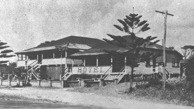 Palm Beach Hotel in 1940. Picture: Gold Coast Local Studies Library.