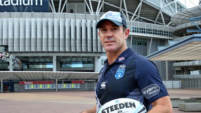 Fittler will coach his first series for the Blues this year.